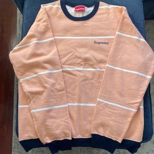 Supreme Orange Crew Neck